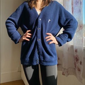 Vintage Swingster World of Wearables Varsity Cardigan